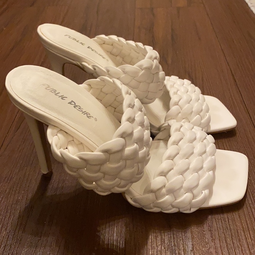 NEW! White Mule by PUBLIC DESIRE
